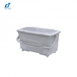 CT施達 靈巧型帶蓋玻璃清潔桶 玻璃桶 13L CT施達 靈巧型帶蓋玻璃清潔桶 玻璃桶 13L